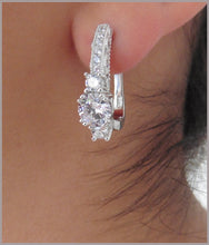 3 stone earrings