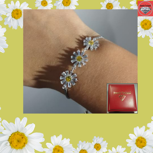 Flower inspired bracelet jewelsireland