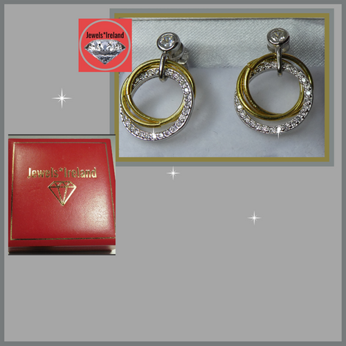 2 colour earrings jewelsireland.com
