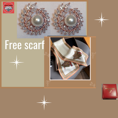 jewelsireland earrings free scarf