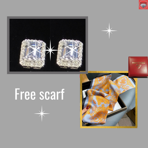 jewelsireland Free scarf with earrings