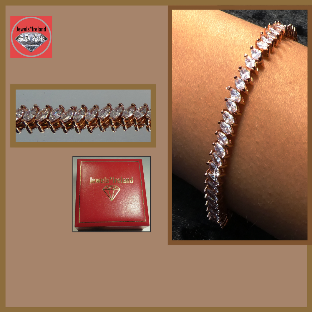 Jewelsireland marquise cut bracelet