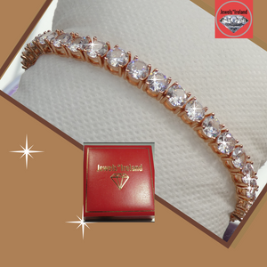 Tennis rosegold bracelet  Jewels*Ireland