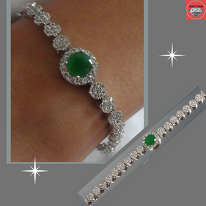 Jewelsireland emerald bracelet