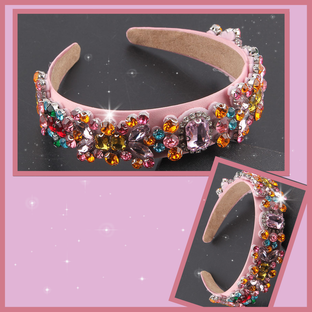 jewelsireland halo headband pink