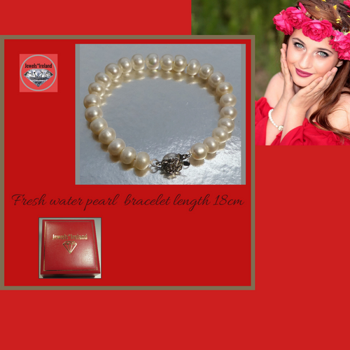 Fresh water pearl bracelet jewelsireland