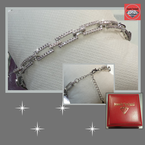 Pave link bracelet Jewels*Ireland