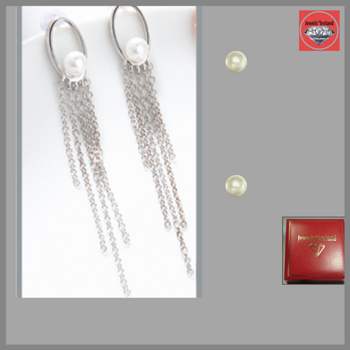 jewelsireland sterling silver tassle earrings