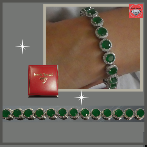 jewelsireland emerald created bracelet