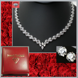 Stunning beautiful V necklace Jewels*Ireland
